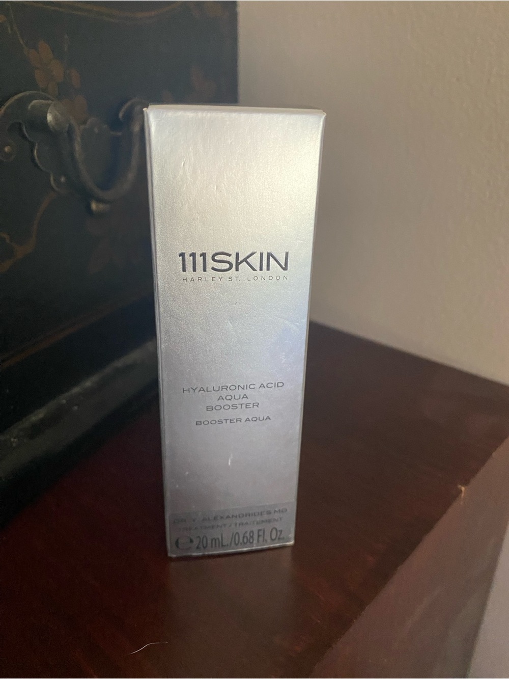 111SKIN Hyaluronic Acid Aqua Booster - Metallic Silver Packaging